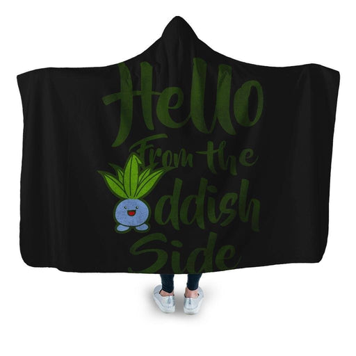 Oddish Hooded Blanket - Adult / Premium Sherpa