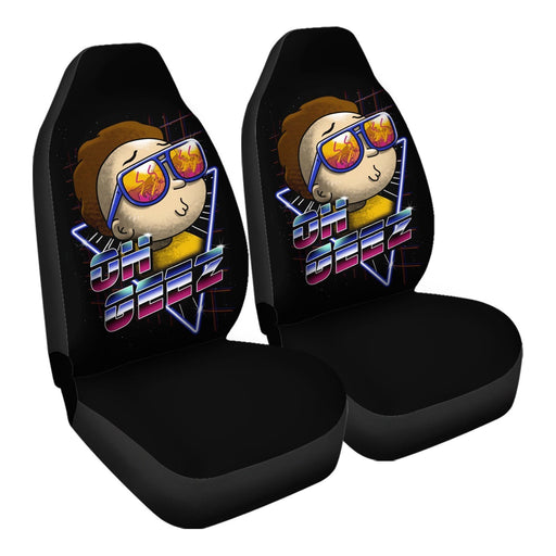 Oh Geez Morty Car Seat Covers - One size