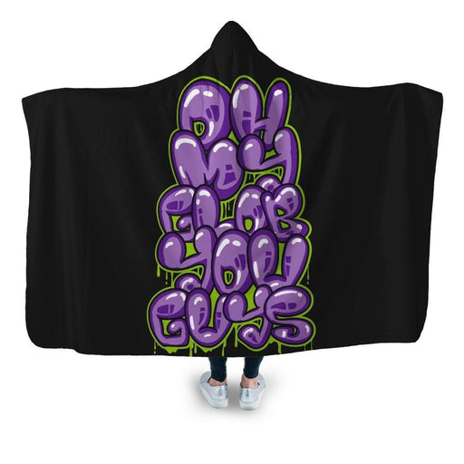 Oh My Glob Hooded Blanket - Adult / Premium Sherpa