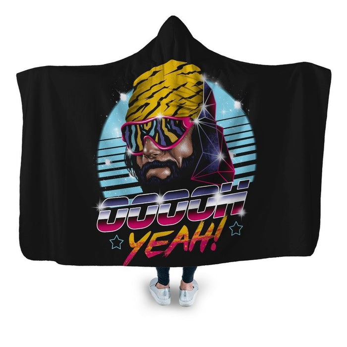 Oh Yeah! Hooded Blanket - Adult / Premium Sherpa