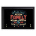 Ohana Means Family Key Hanging Plaque - 8 x 6 / Yes