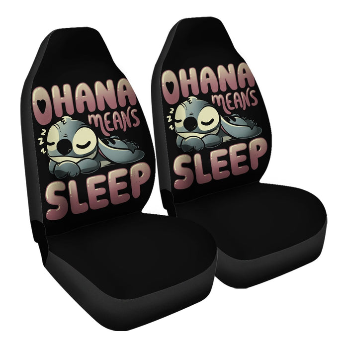Ohana Means Sleep Car Seat Covers - One size