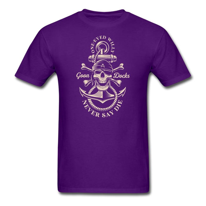 One Eye Willy Unisex Classic T-Shirt - purple / S