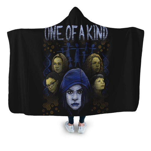 One Of A Kind Hooded Blanket - Adult / Premium Sherpa