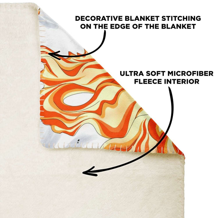 One Piece Ace Microfiber Fleece Blanket