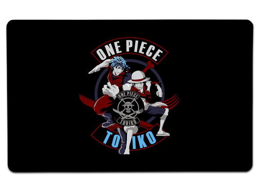 One Piece X Toriko Large Mouse Pad