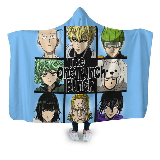 One Punch Bunch Hooded Blanket - Adult / Premium Sherpa