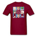 One Punch Bunch Unisex Classic T-Shirt - burgundy / S