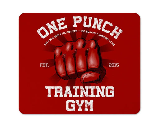 One Punch Gym Mouse Pad