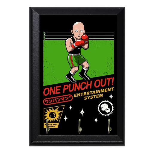 One Punch Out Wall Plaque Key Holder - 8 x 6 / Yes