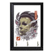 Oni Slasher Mask Wall Plaque Key Holder - 8 x 6 / Yes