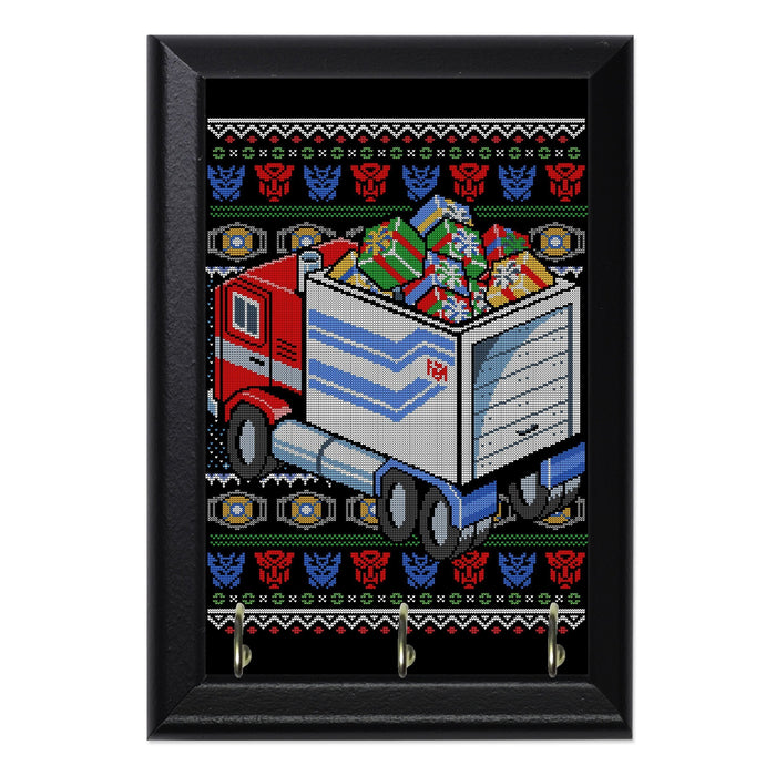 Optimus Sweater Wall Plaque Key Holder - 8 x 6 / Yes