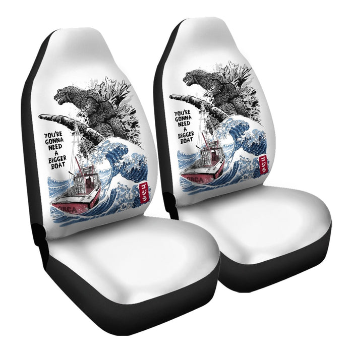 Orca In Japan Car Seat Covers - One size