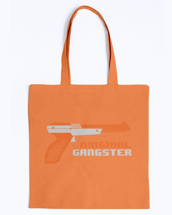 Original Gangster Canvas Tote - Orange / M