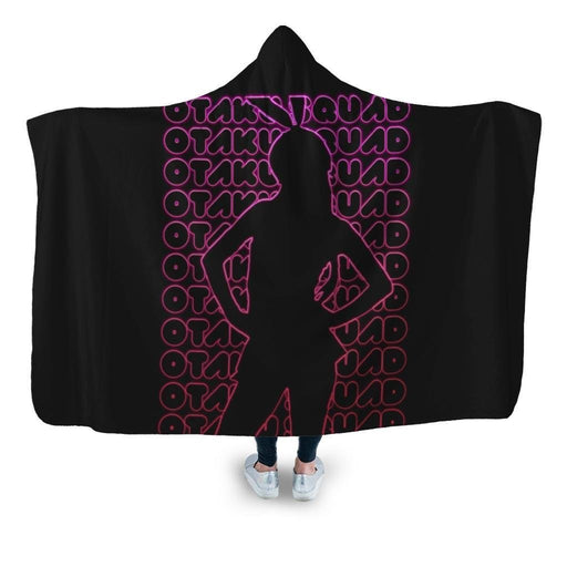 Otaku Squad Hooded Blanket - Adult / Premium Sherpa