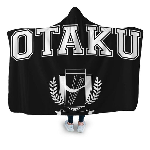 Otaku University Hooded Blanket - Adult / Premium Sherpa