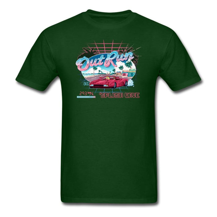 Outrun Unisex Classic T-Shirt - forest green / S