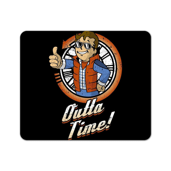 Outta Time Mouse Pad
