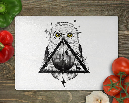 Owls And Wizardry Cutting Board
