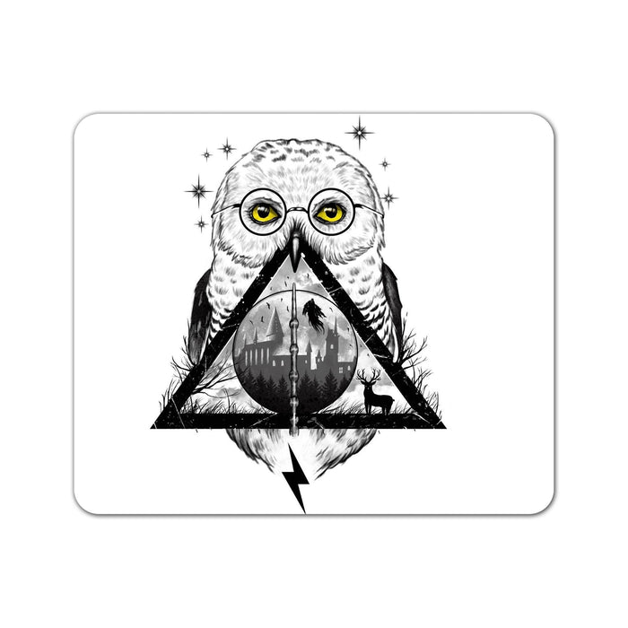 Owls And Wizardry Mouse Pad