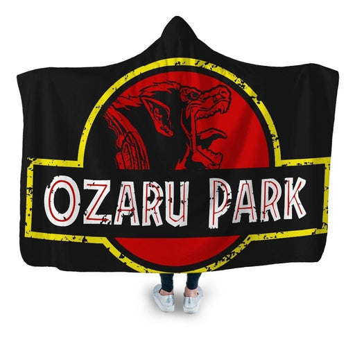 Ozaru Park Hooded Blanket - Adult / Premium Sherpa