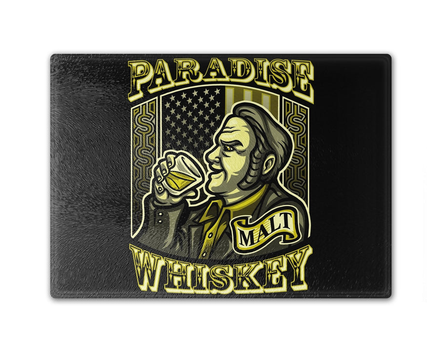 Paradise Whiskey Cutting Board