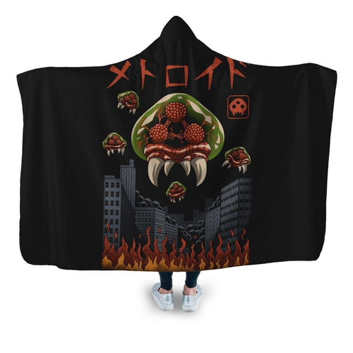 Parasitic Kaiju Hooded Blanket - Adult / Premium Sherpa