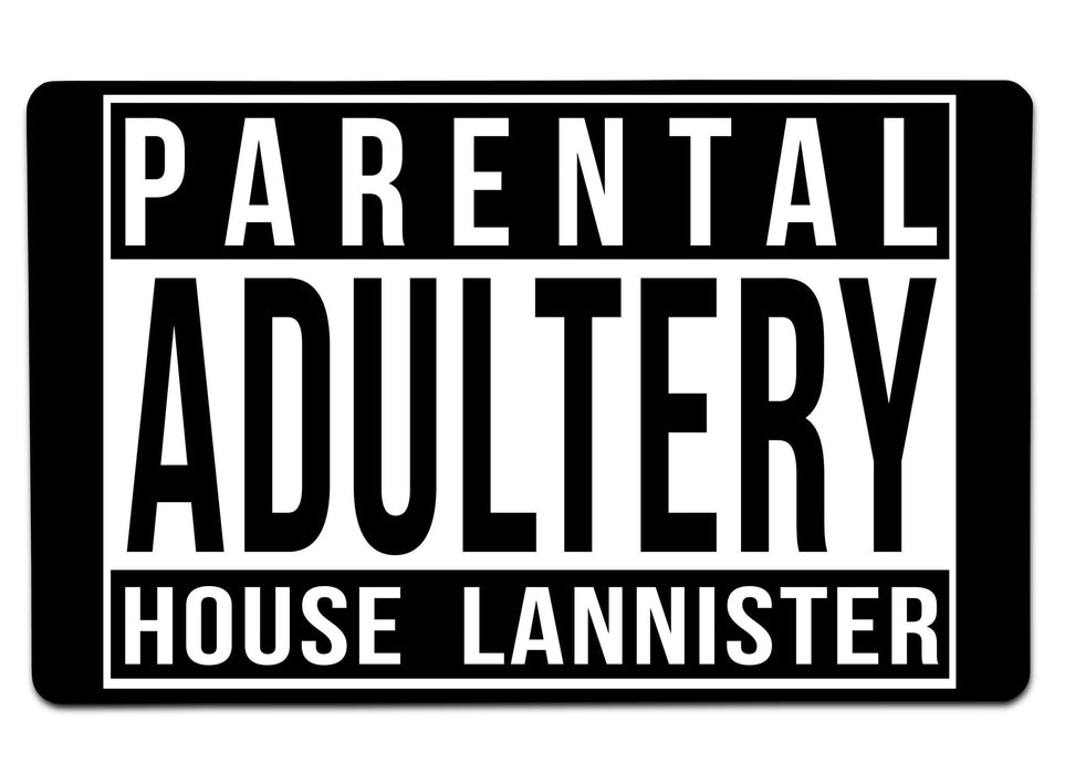 Parental Adultery Large Mouse Pad