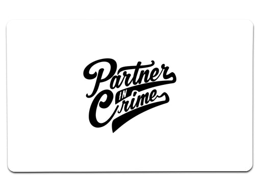 Partner In Crime Large Mouse Pad