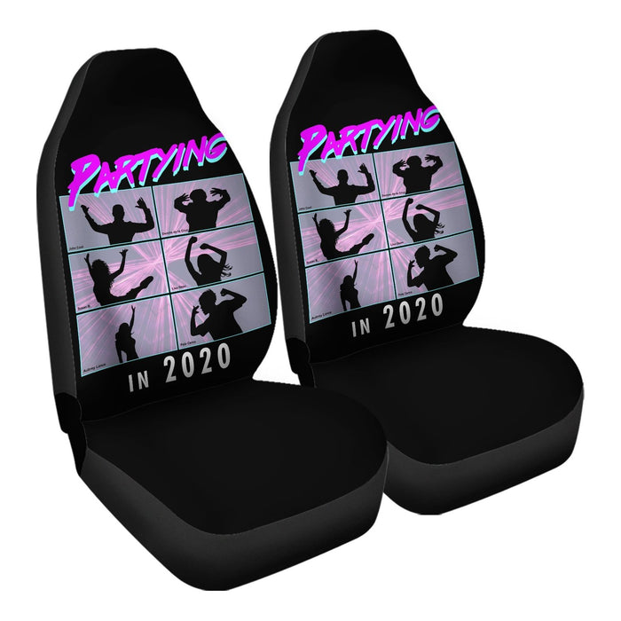 Partying in 2020 Car Seat Covers - One size