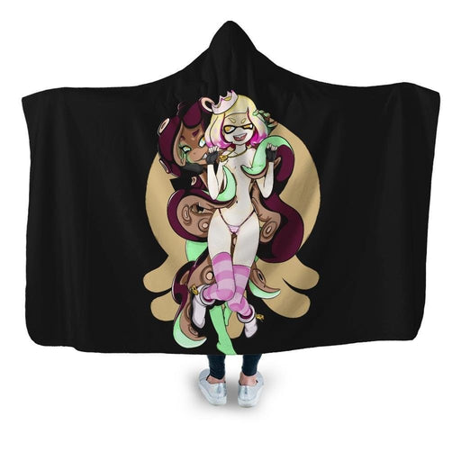 Pearl And Marina Hooded Blanket - Adult / Premium Sherpa