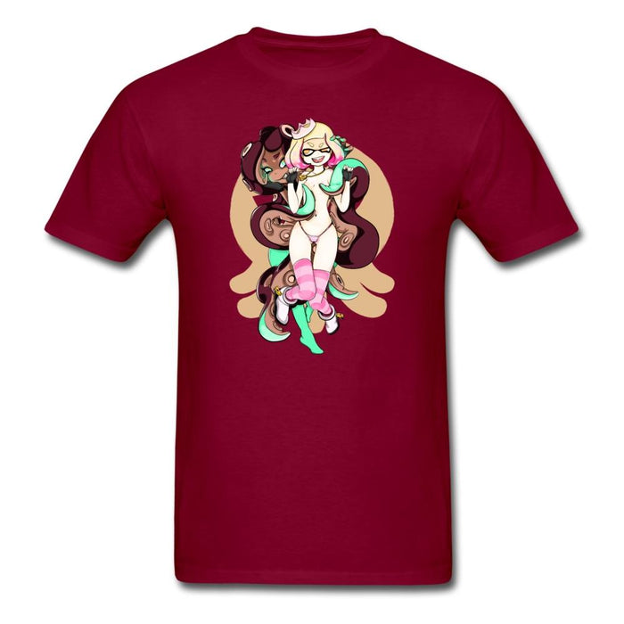 Pearl and Marina Unisex Classic T-Shirt - burgundy / S