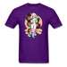 Pearl and Marina Unisex Classic T-Shirt - purple / S