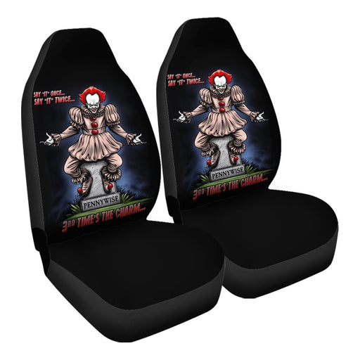 Pennywise The Dancing Clown Tee Print Car Seat Covers - One size