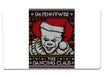 Pennywise Ugly Sweater Large Mouse Pad