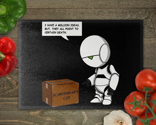 Pessimist Android Cutting Board