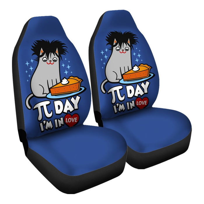 pi day im in love Car Seat Covers - One size