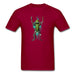 Pickle Rick Unisex Classic T-Shirt - dark red / S