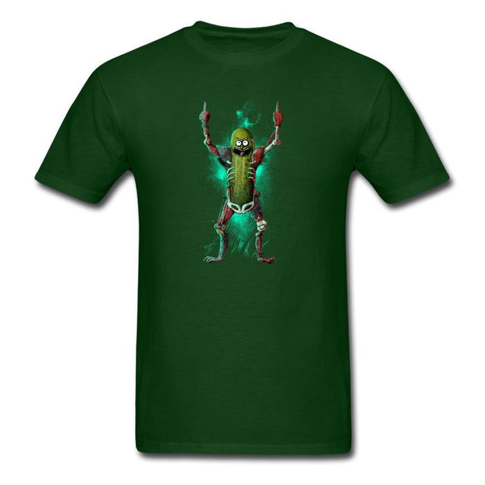 Pickle Rick Unisex Classic T-Shirt - forest green / S