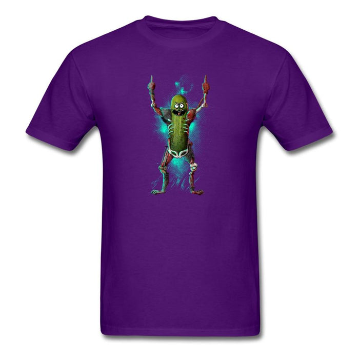 Pickle Rick Unisex Classic T-Shirt - purple / S