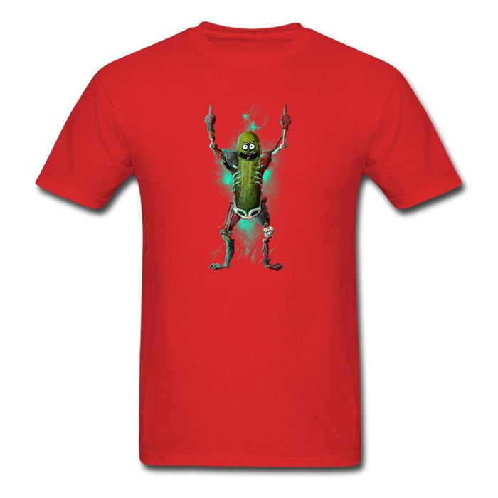 Pickle Rick Unisex Classic T-Shirt - red / S