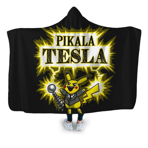 Pikala Tesla Hooded Blanket - Adult / Premium Sherpa