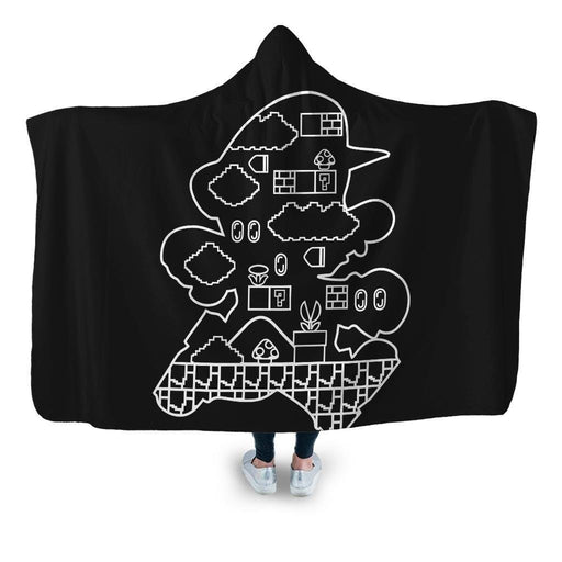 Pipe World Hooded Blanket - Adult / Premium Sherpa