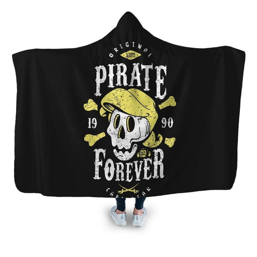 Pirate Forever Hooded Blanket - Adult / Premium Sherpa