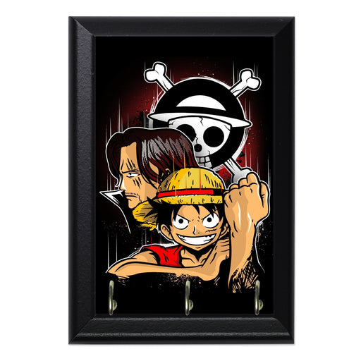 Pirate King Wall Plaque Key Holder - 8 x 6 / Yes