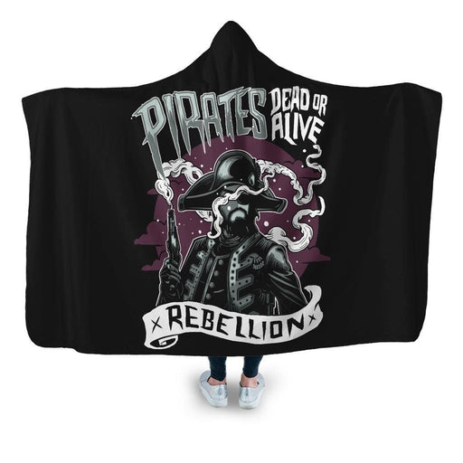 Pirates Hooded Blanket - Adult / Premium Sherpa