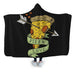Pizza Love Hooded Blanket - Adult / Premium Sherpa