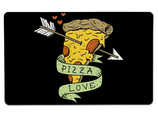 Pizza Love Large Mouse Pad