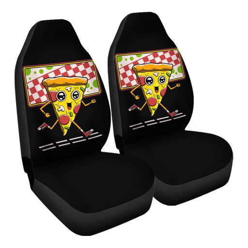 Pizza Run Car Seat Covers - One size
