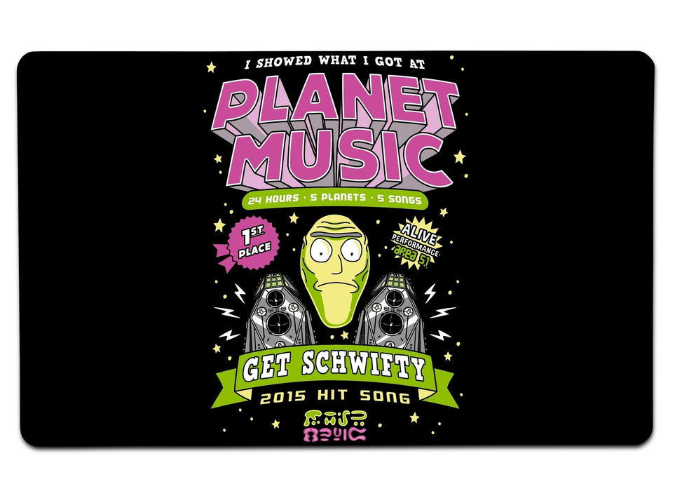 Planet Music Winner Large Mouse Pad